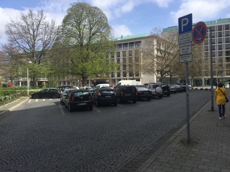 Street view of Georgswall  Parking Lot