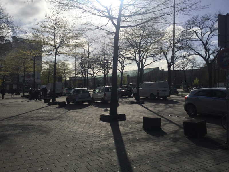 Street view of Steintorpl. Parking Lot