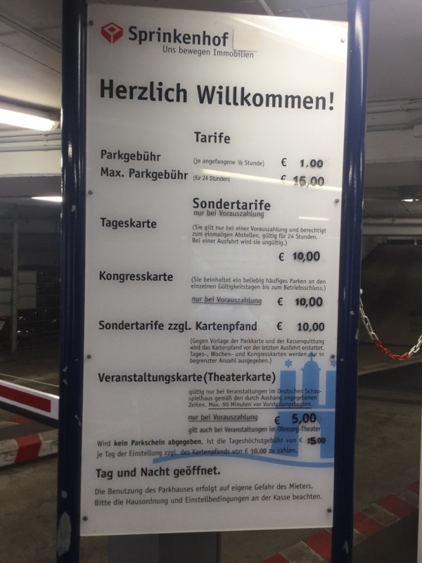 Street view of Parkhaus Hauptbahnhof