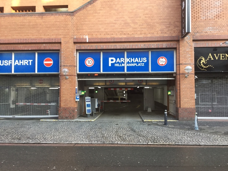 Street view of Parkhaus Hillmanplatz