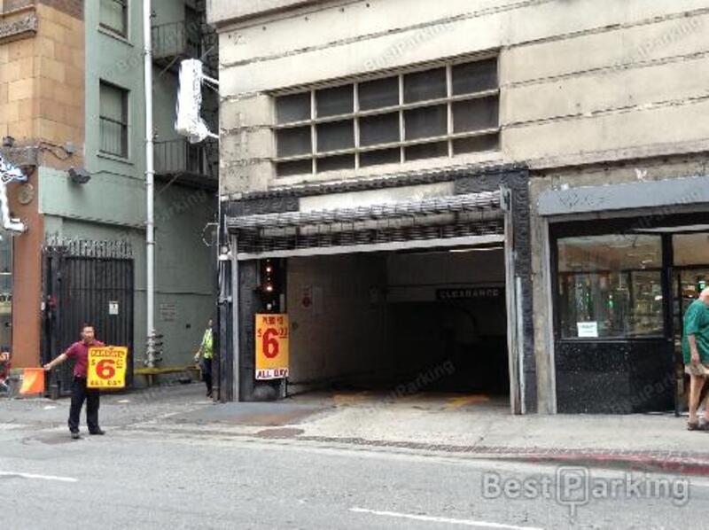 Street view of W 6th St Garage