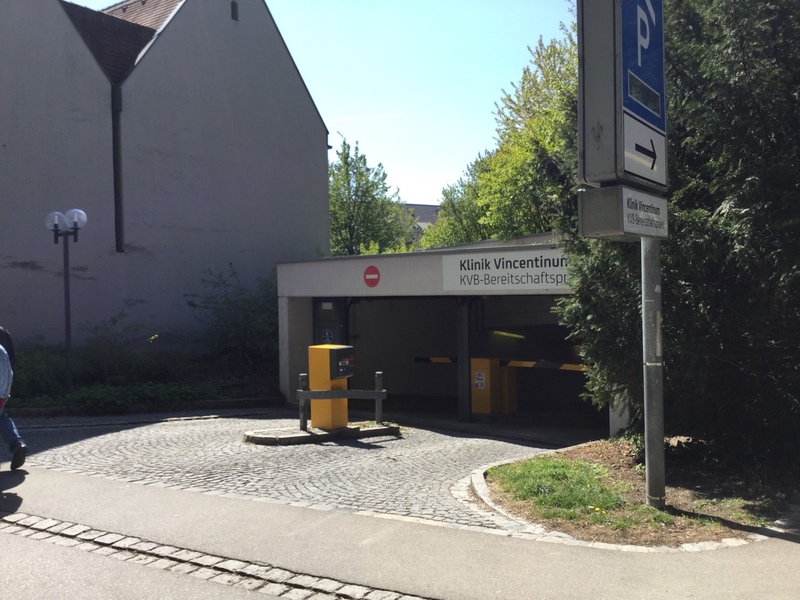 Street view of Klinik Vincentinum