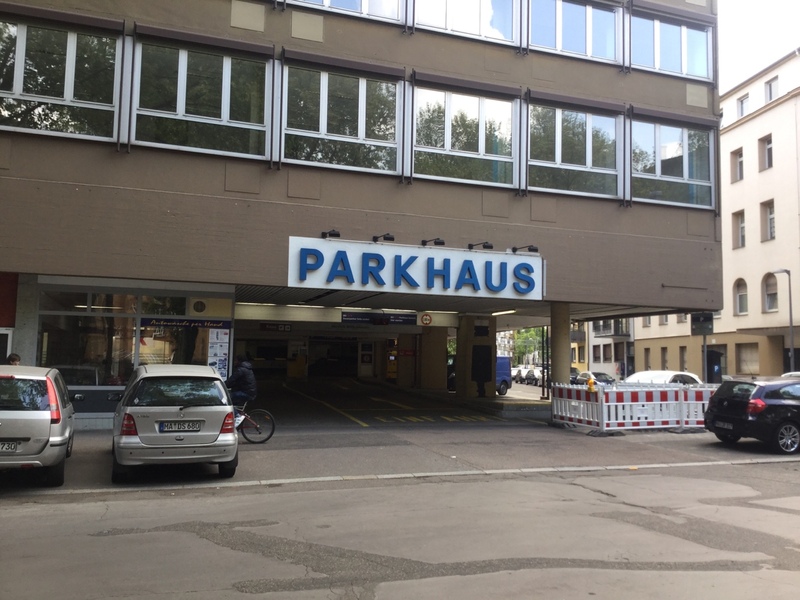 Street view of Parkhaus FINA