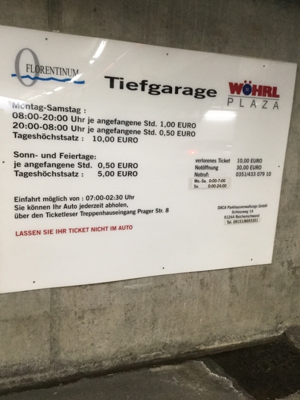 Street view of Parkhaus Wöhrl - Florentinum