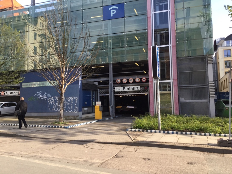Street view of Parkhaus Martin Luther Ring