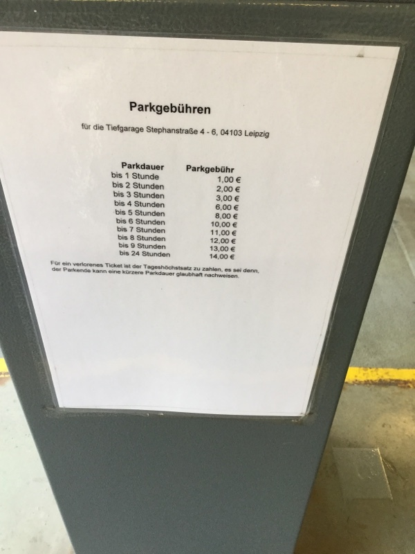 Street view of Tiefgarage Stephenstraße