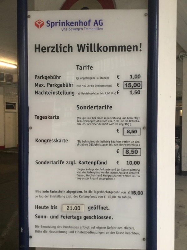 Street view of Parking Garage Katharinenkirche