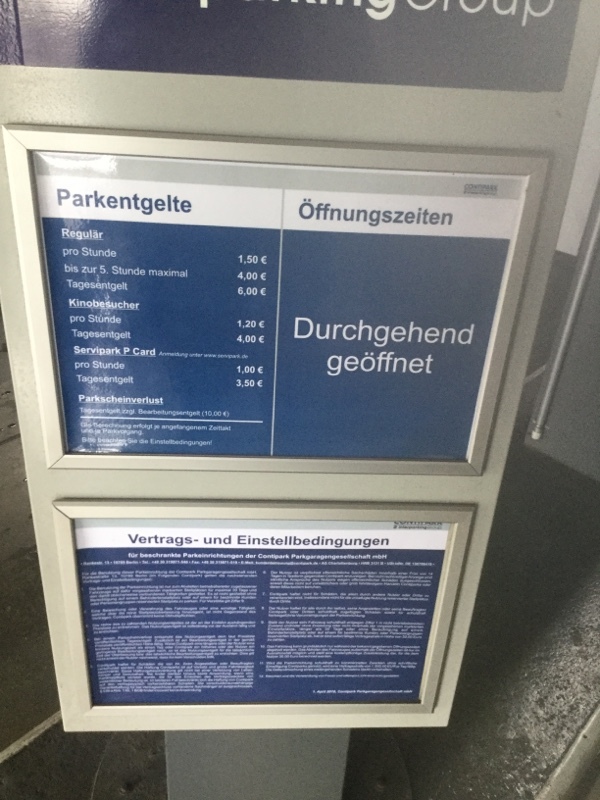 Street view of Parkhaus CAP