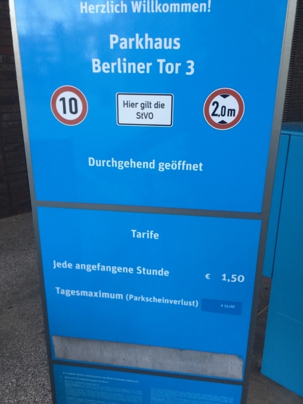 Street view of Parkhaus Berliner Tor 3