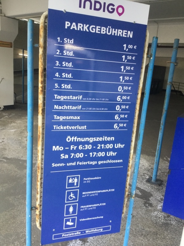 Street view of Poststrasse