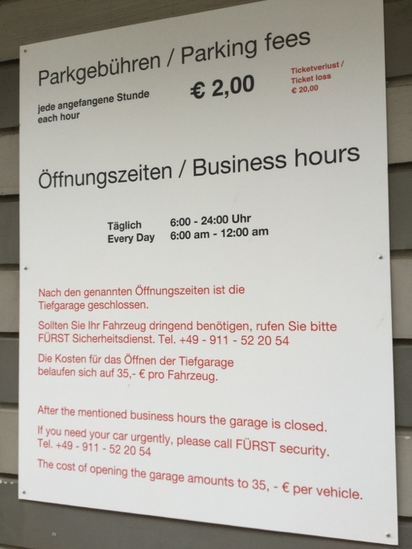 Street view of Tiefgarage Maximum