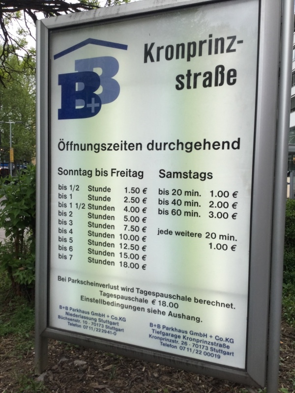 Street view of Kronprinz-straße