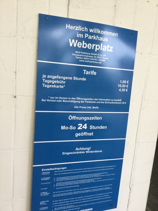 Street view of Weberplatz