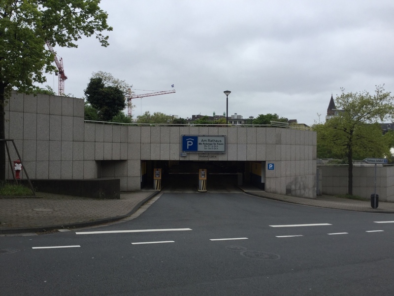 Street view of Parking Garage 2