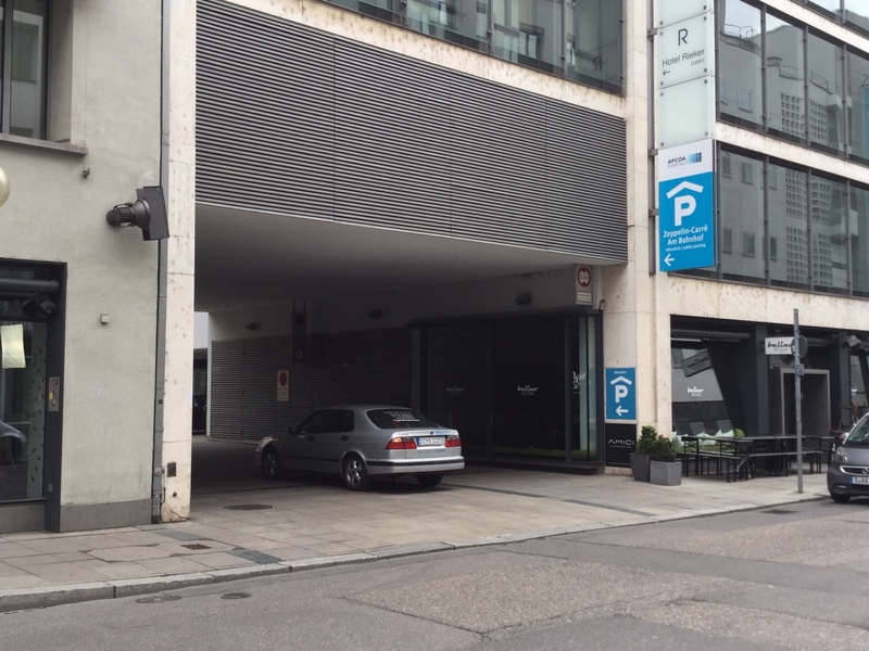 Street view of Tiefgarage Zeppelin-Carrée