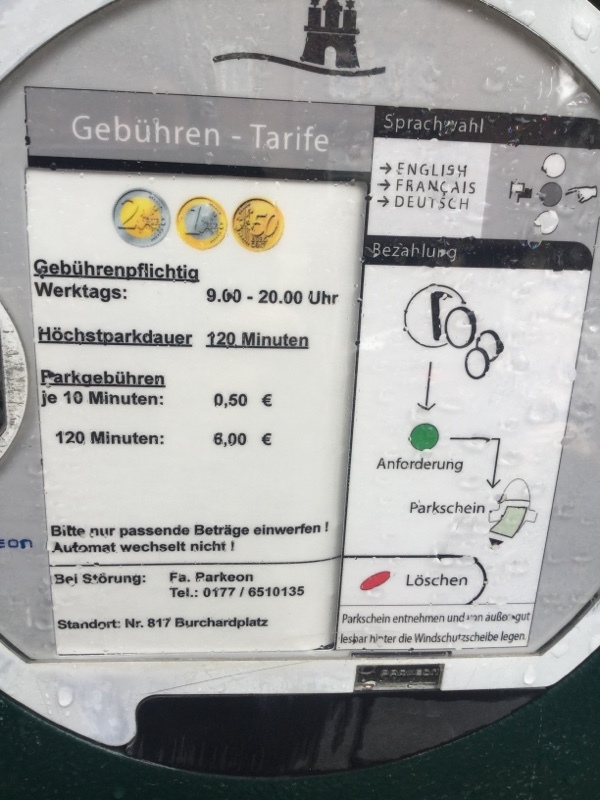 Street view of Burchardplatz