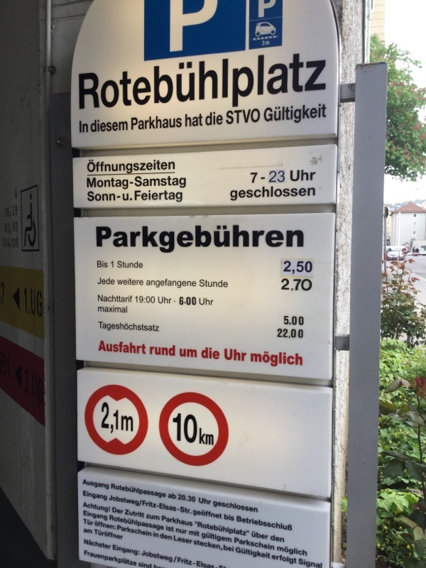 Street view of Rotbühlplatz