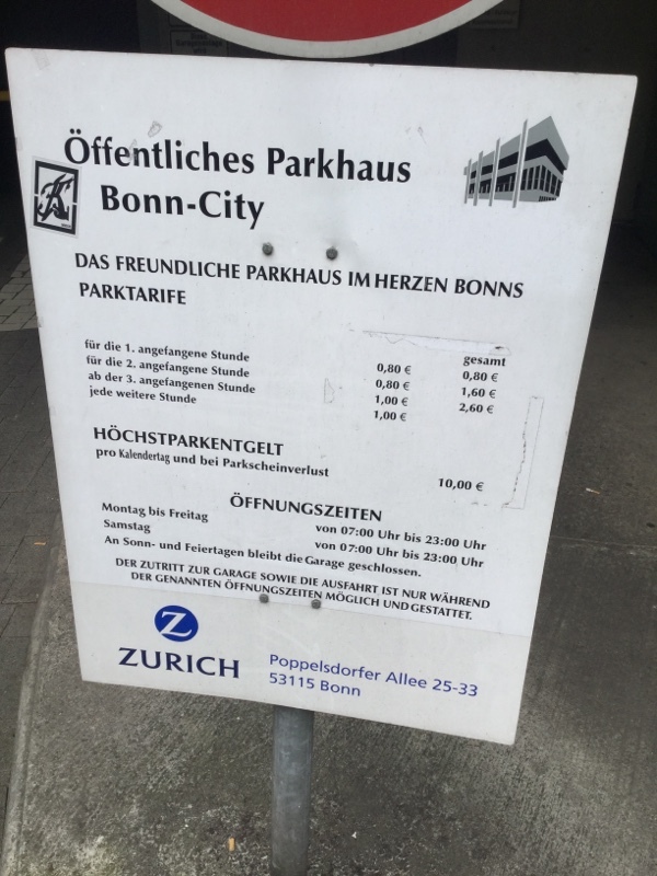 Street view of Parkhaus Bonn-City