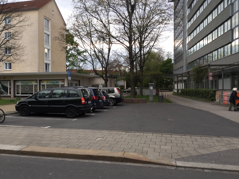 Street view of Reitbahnstraße Parkplatz