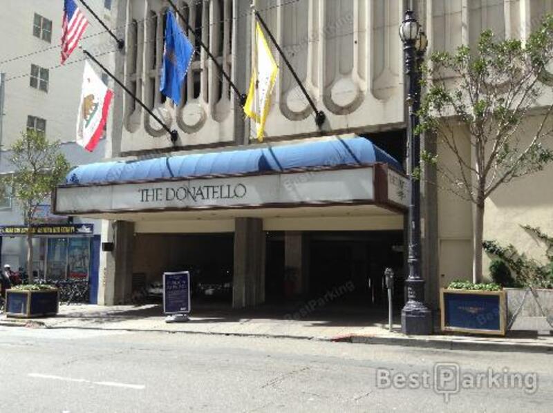 Street view of Donatello Hotel