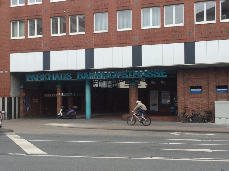 Street view of Bahnhofstrasse car park