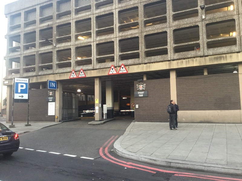 Street view of Minories Car Park