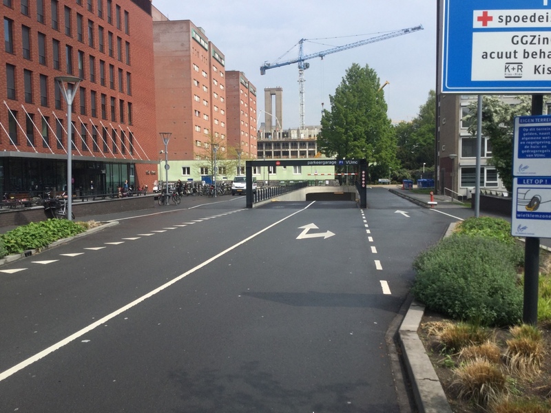 Street view of Parkeergarage P1 VUmc
