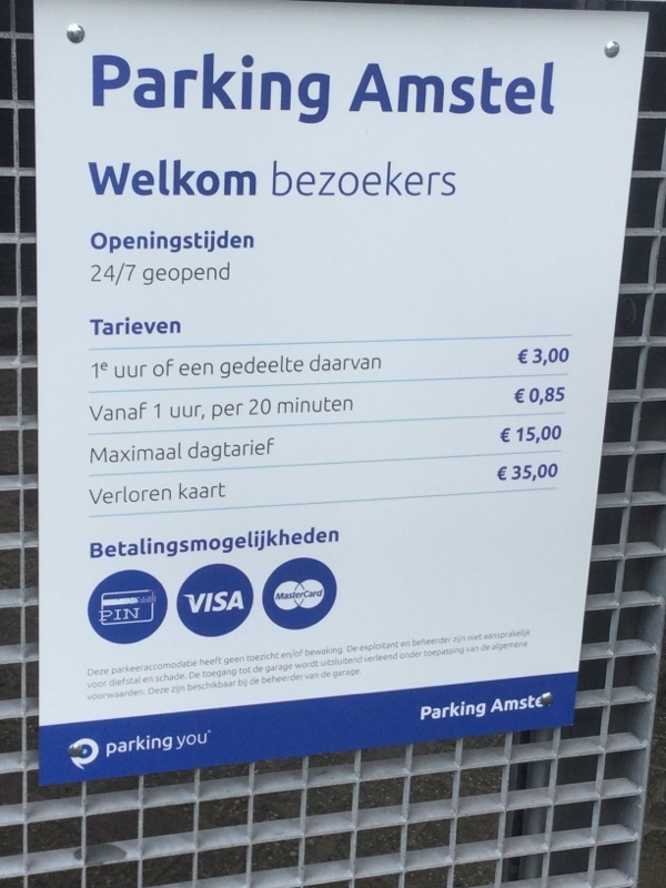 Street view of Parking Amstel