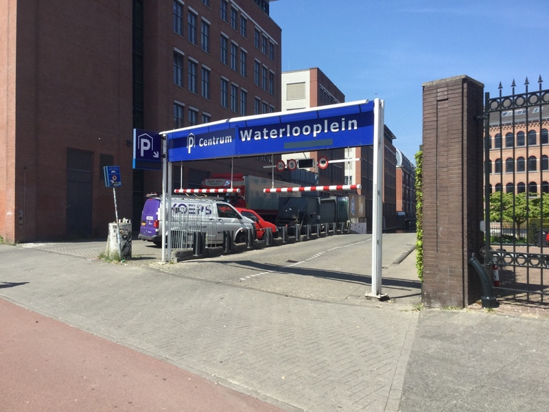 Street view of Waterlooplein