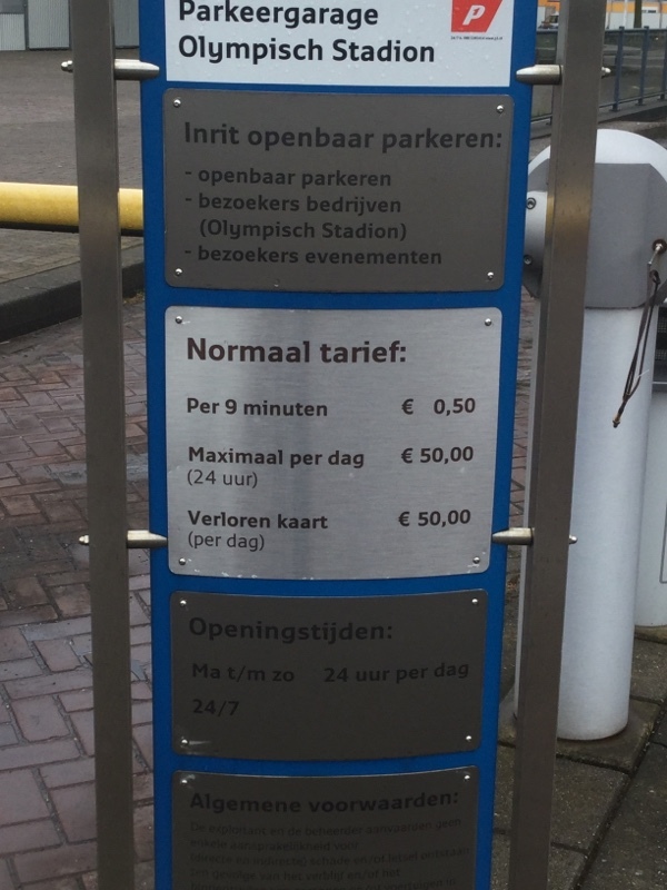 Street view of Parkeergarage Olympisch Stadion