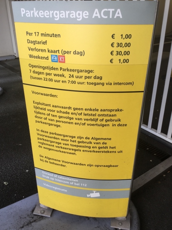 Street view of Parkeergarage ACTA