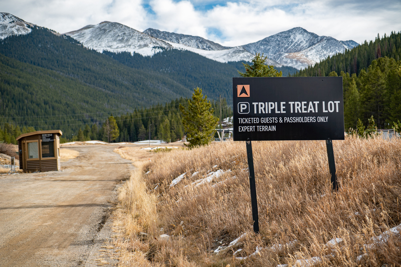 Street view of Triple Treat Lot (Expert Terrain, No Shuttle)
