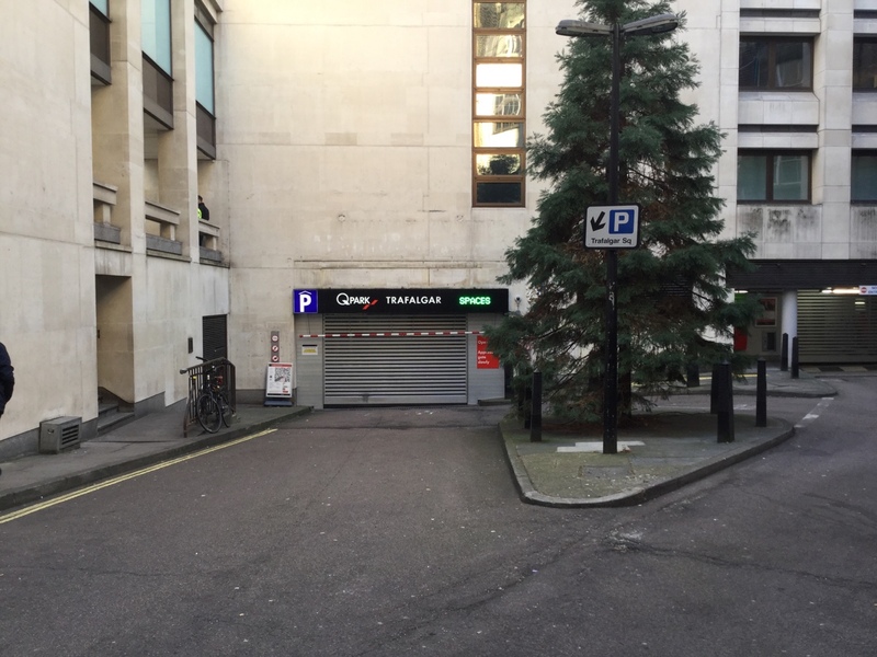 Street view of Trafalgar Car Park