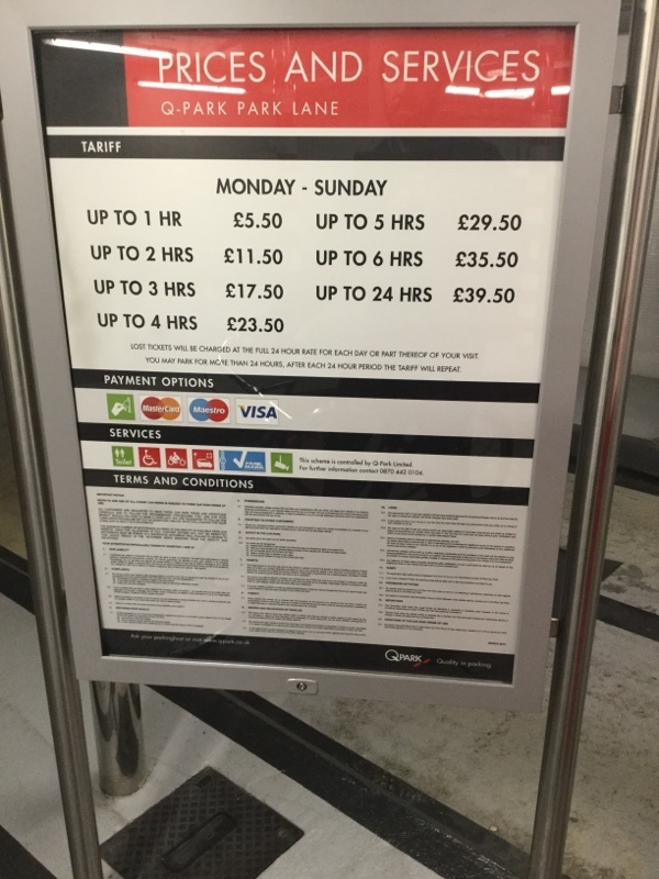 Street view of Marble Arch