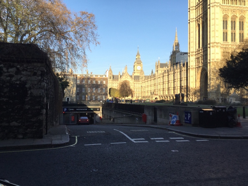 Street view of Westminster Car Park