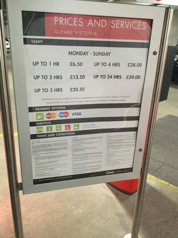 Street view of Victoria Car Park