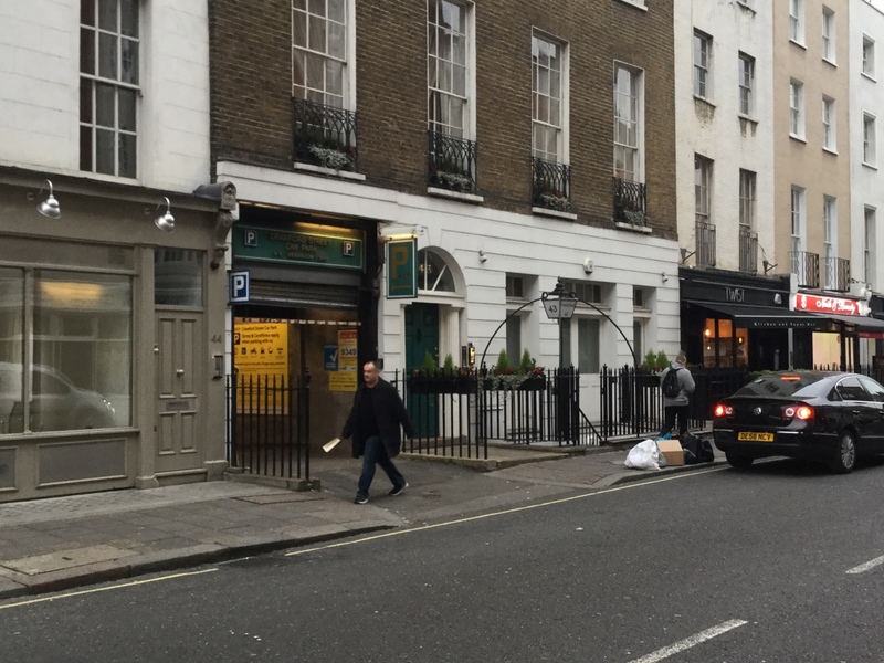 Street view of Crawford Street Car Park
