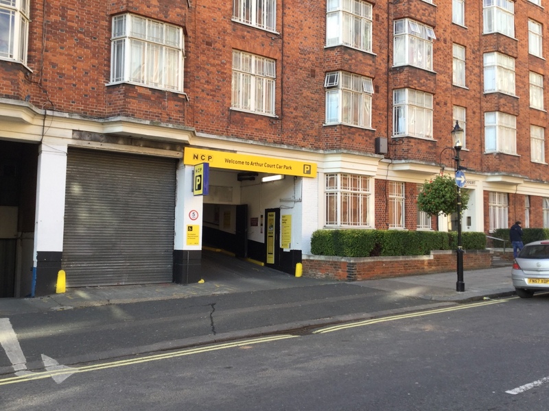 Street view of Arthur Court Car Park
