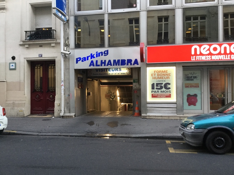 Street view of Parking Alahambra