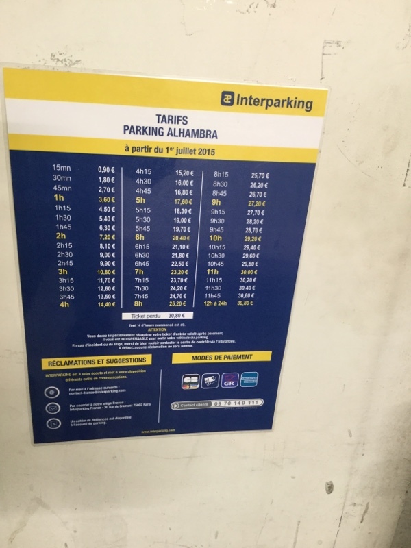 Street view of Parking Alahambra