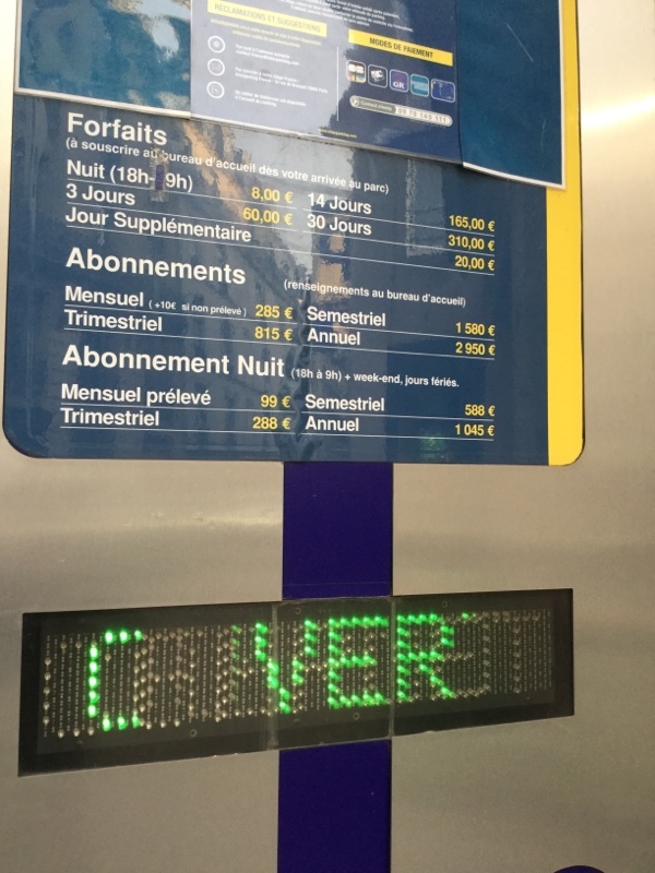 Street view of Parking Chauchat Drouot