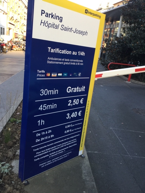 Street view of Hopital Saint-Joseph