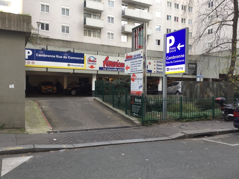 Street view of Cambronne Rue du Commerce