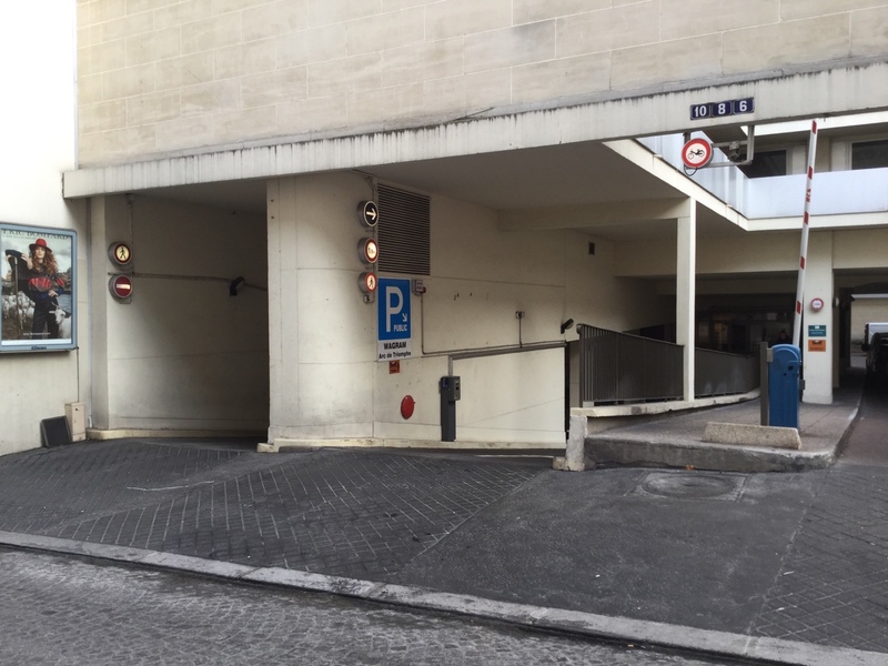 Street view of Parking Wagram- Arc de Triomphe
