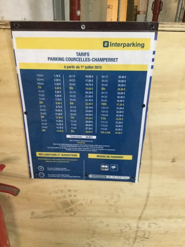 Street view of Parking Courcelles Champerret