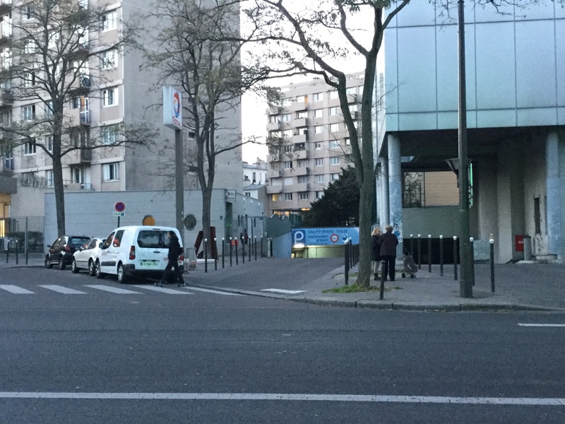Street view of Salpêtrière- Italie