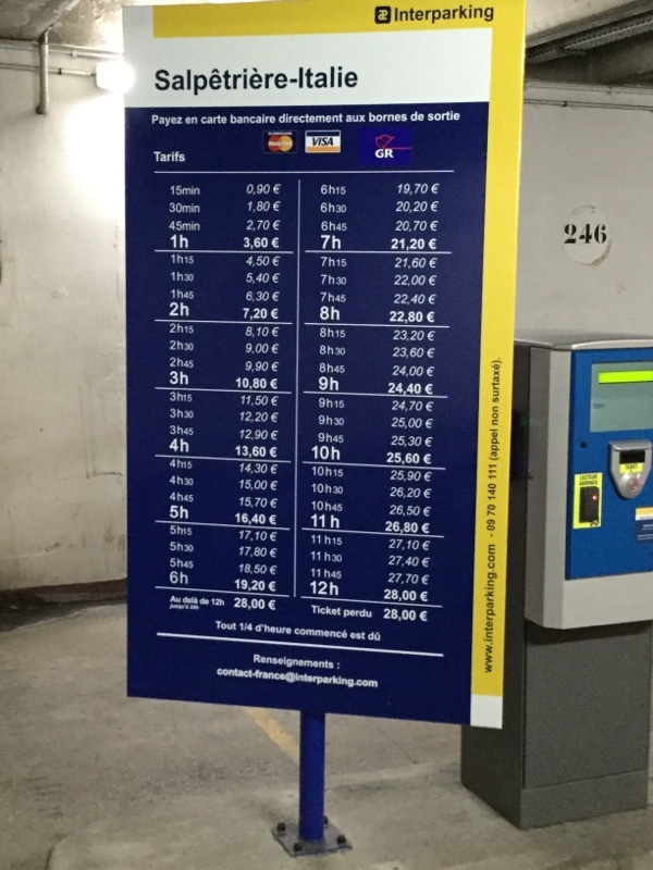 Street view of Salpêtrière- Italie