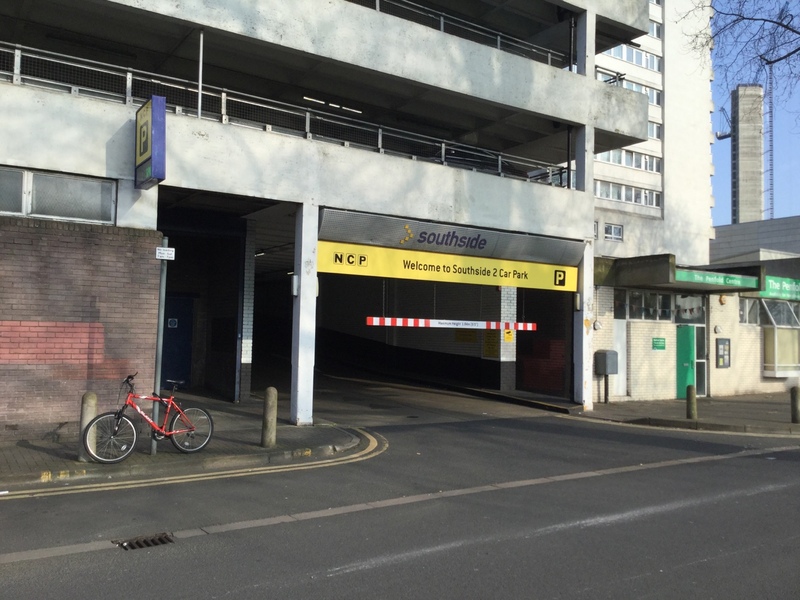 Street view of Southside 2 Car Park