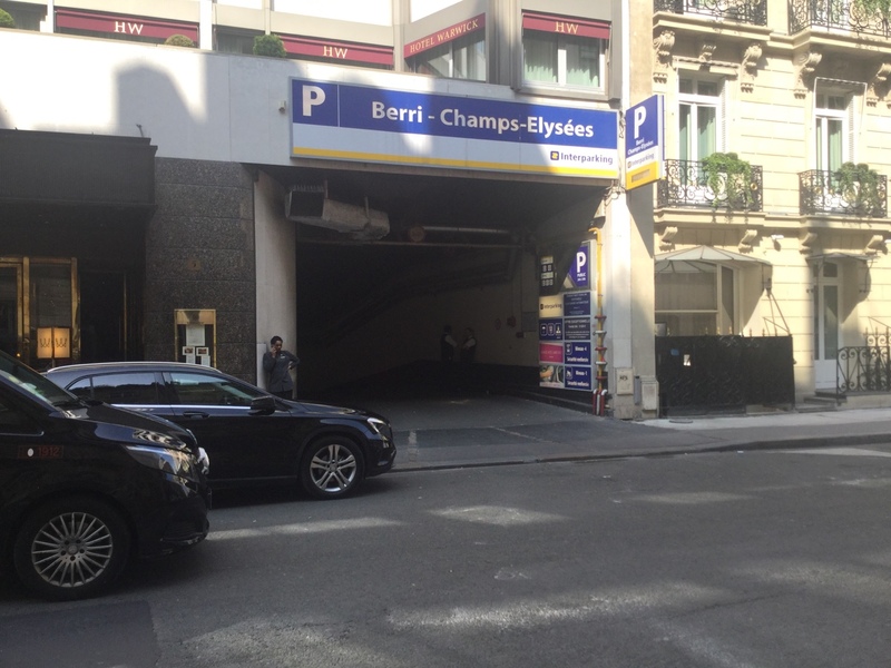 Street view of Parking Berri-Champs Elysees