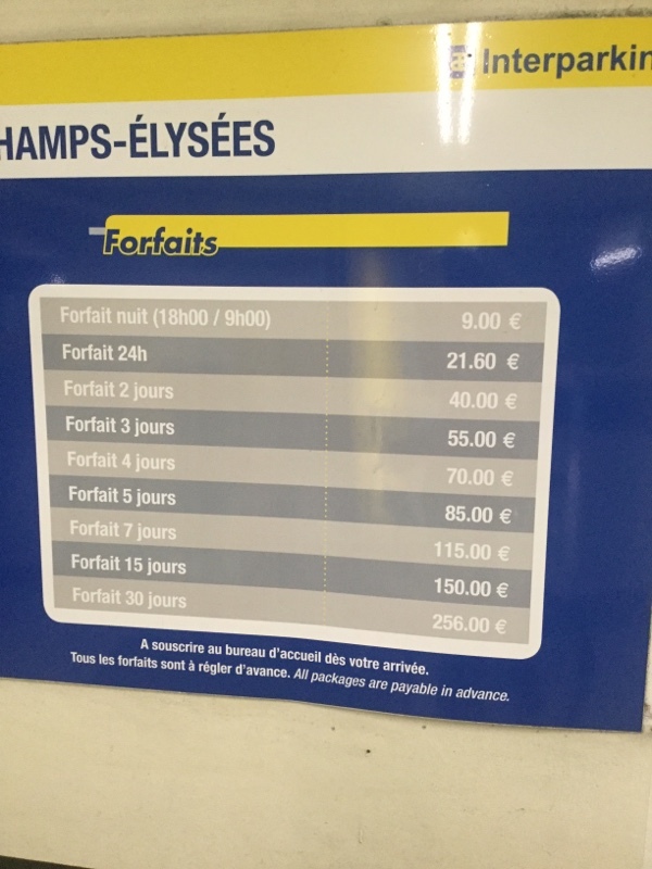 Street view of Parking Berri-Champs Elysees